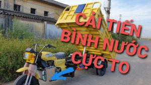 Xe ba bánh máy 300cc bánh kép